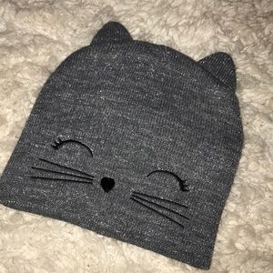 Grey Kitten Hat